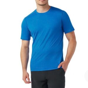 smartwool merino 150 mens blue tee
